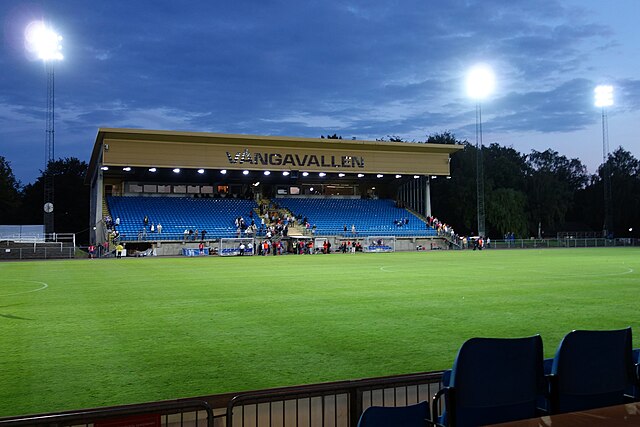 Vångavallen Historisk Vy